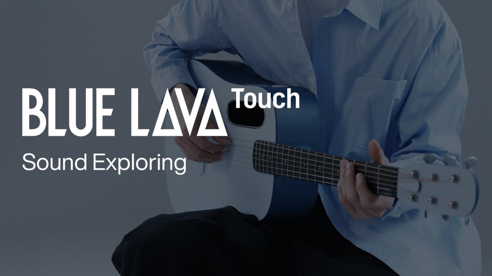 Смарт гітара Blue Lava (36″) Midnight Black – LAVA MUSIC