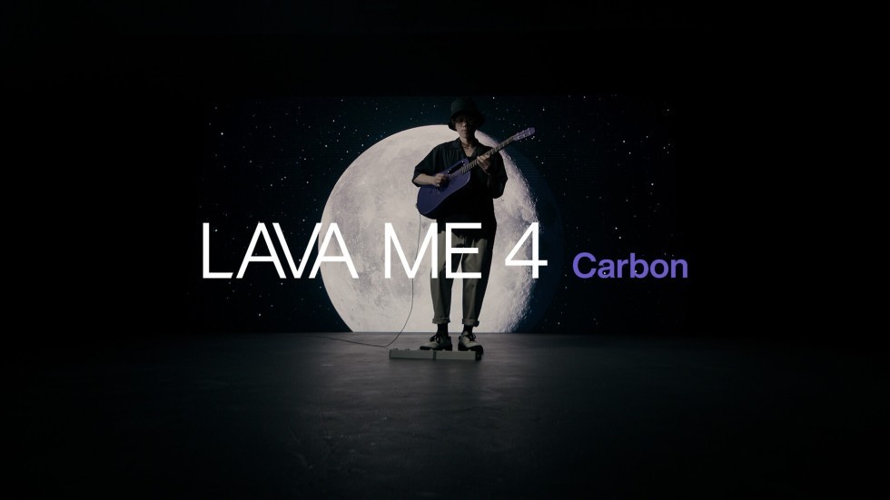 Смарт гітара Lava Me 4 Carbon (38″) White – LAVA MUSIC – Офіційний